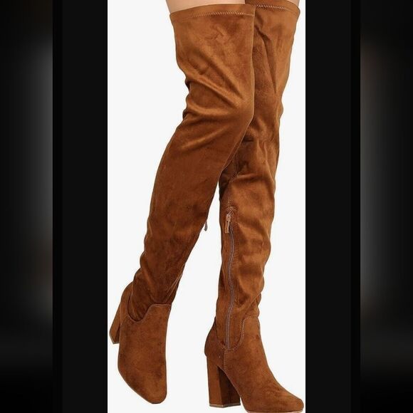 BRAND NEW SONHODOSPES KNEE LENGTH ZIPPER CLOSURE WOMEN'S BOOT - Picture 7 of 16